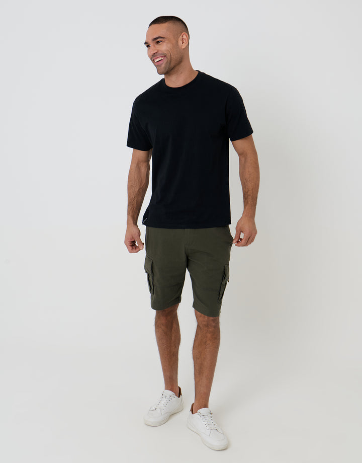Forest Green Cargo Shorts