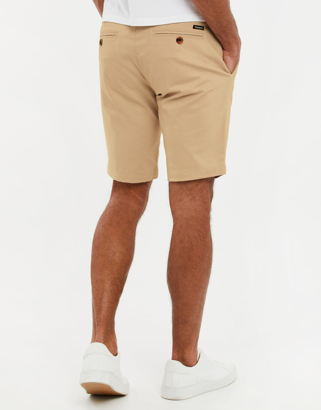 Stone Slim Fit Chino Shorts