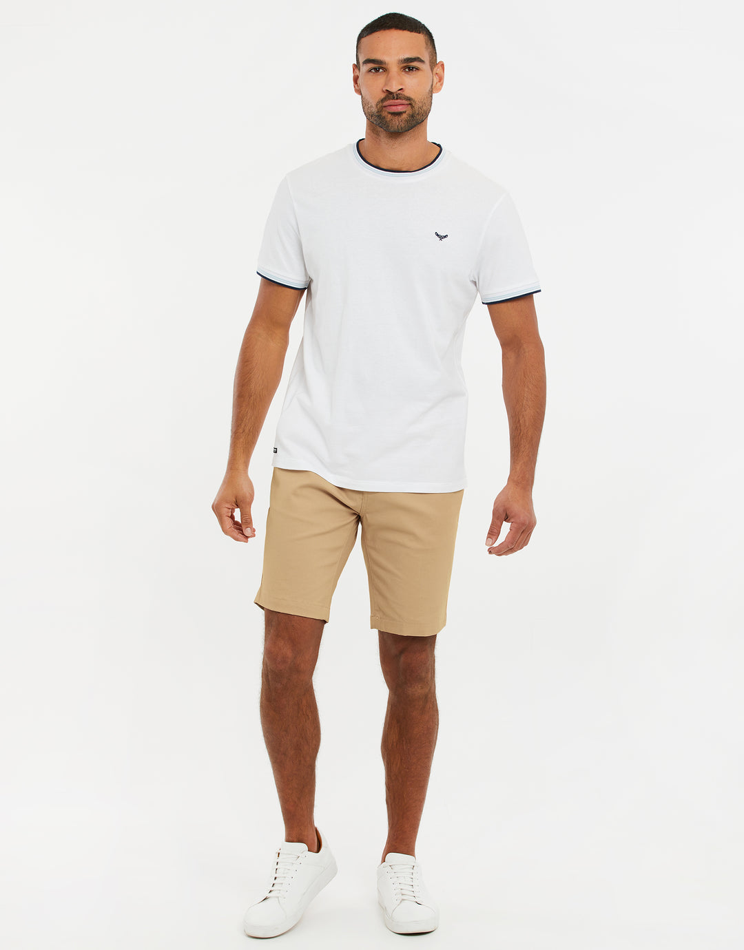 Stone Slim Fit Chino Shorts