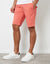Coral Pink Slim Fit Chino Shorts