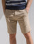 Stone Belted Chino Shorts