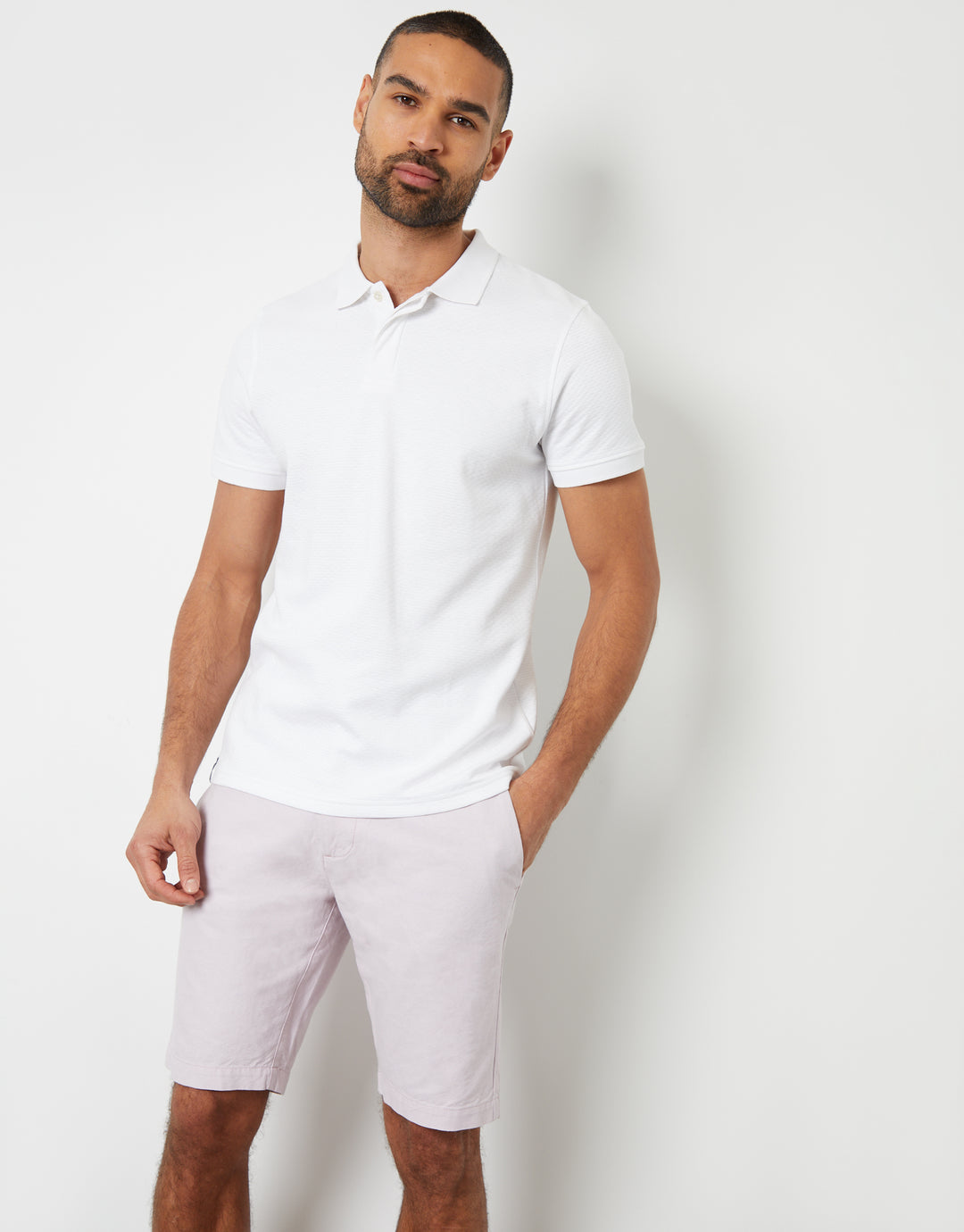 Dusky Pink Chino Shorts