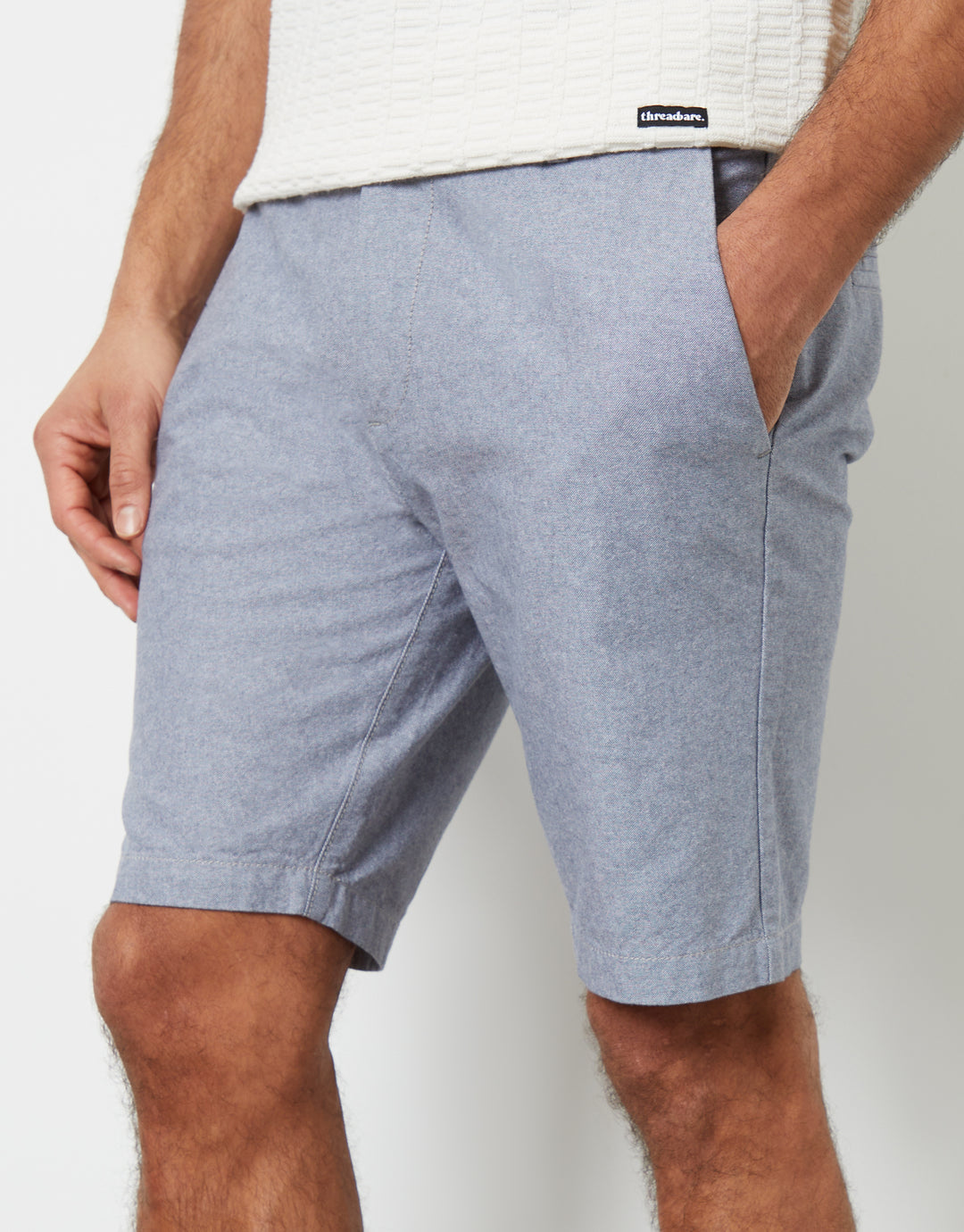 Blue Chino Shorts
