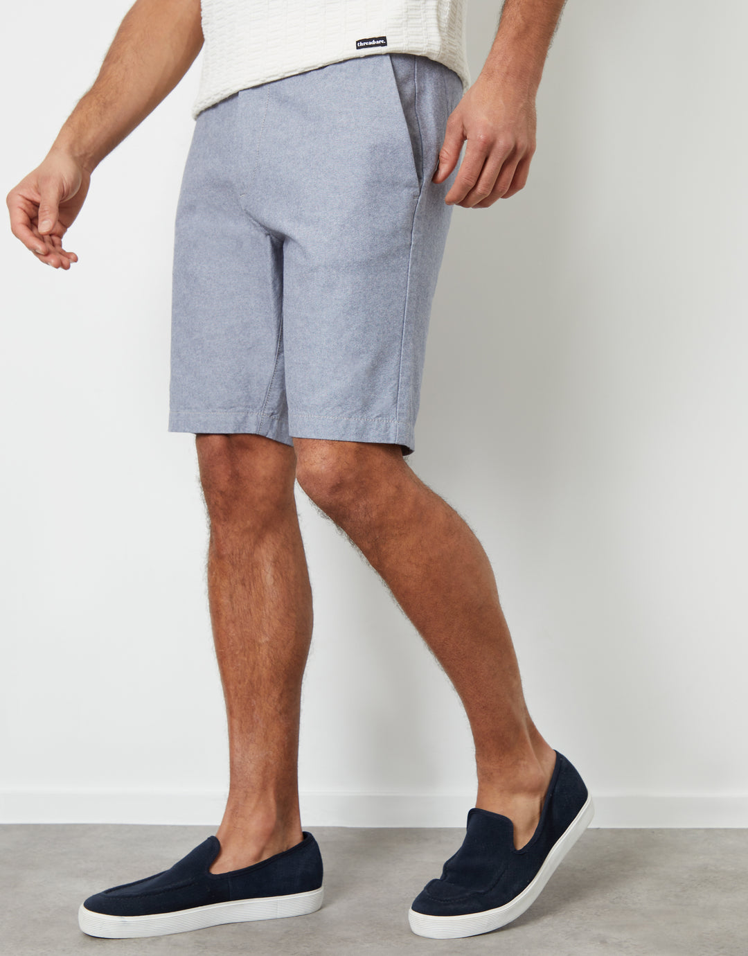 Blue Chino Shorts