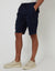 Navy Jogger Style Cargo Shorts