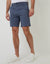 Misty Blue Regular Fit Stretch Chino Shorts