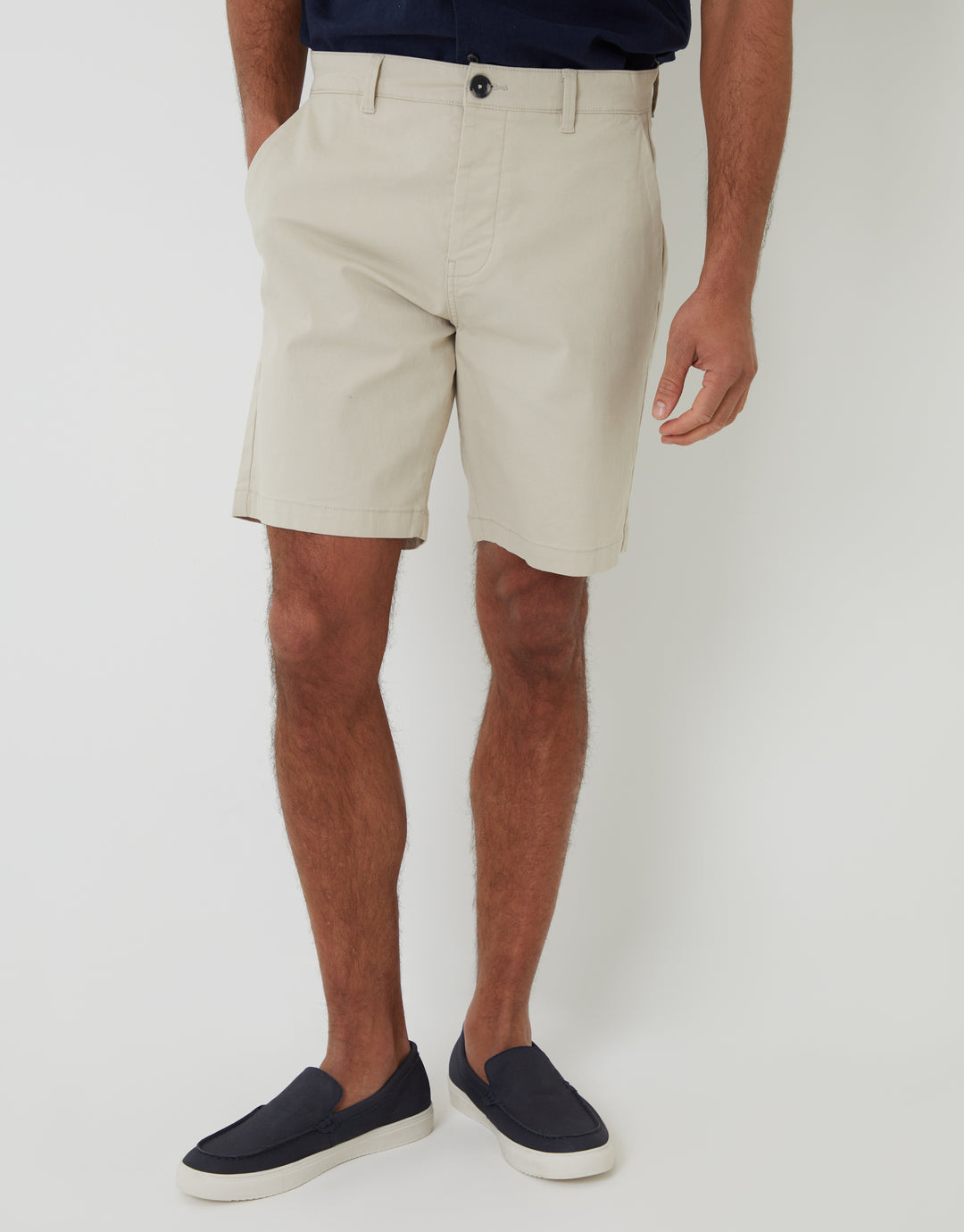 Light Stone Regular Fit Stretch Chino Shorts