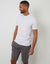 Regular Fit Elasticated Waist Stretch Chino Shorts in Slate Grey