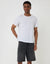 Baggy Fit Denim Shorts in Grey Wash