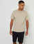 Textured T-Shirt in Stone