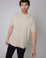 Taupe Relaxed Fit T-Shirt