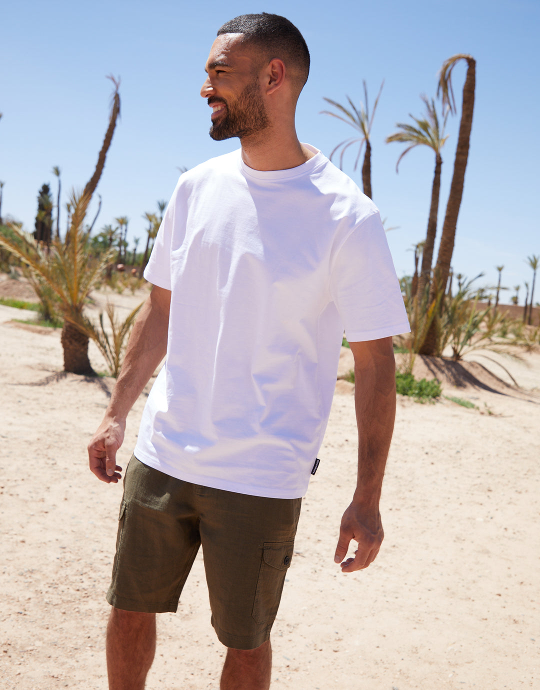 White Relaxed Fit T-Shirt