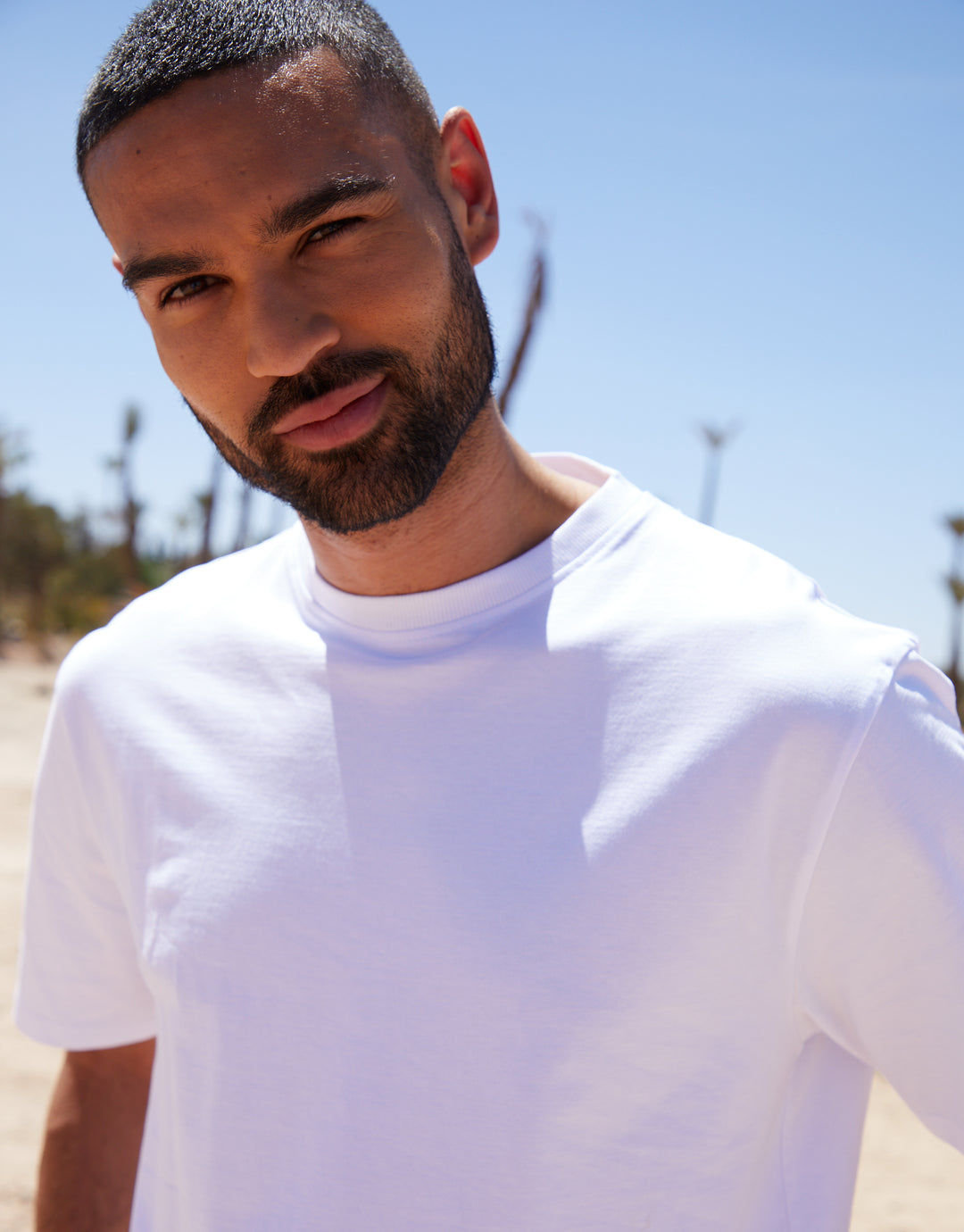 White Relaxed Fit T-Shirt