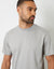 Grey Geo Print Crew Neck T-Shirt