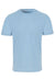 Washed Denim Blue Ottoman Textured T-Shirt