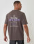 Relaxed Fit Los Angeles Graphic T-Shirt in Grey