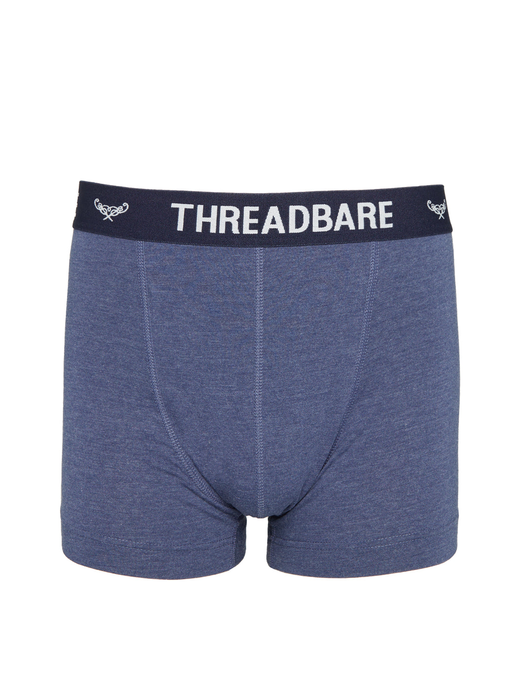 Blue Tonal Logo Hipster Boxer Shorts (3 Pack)