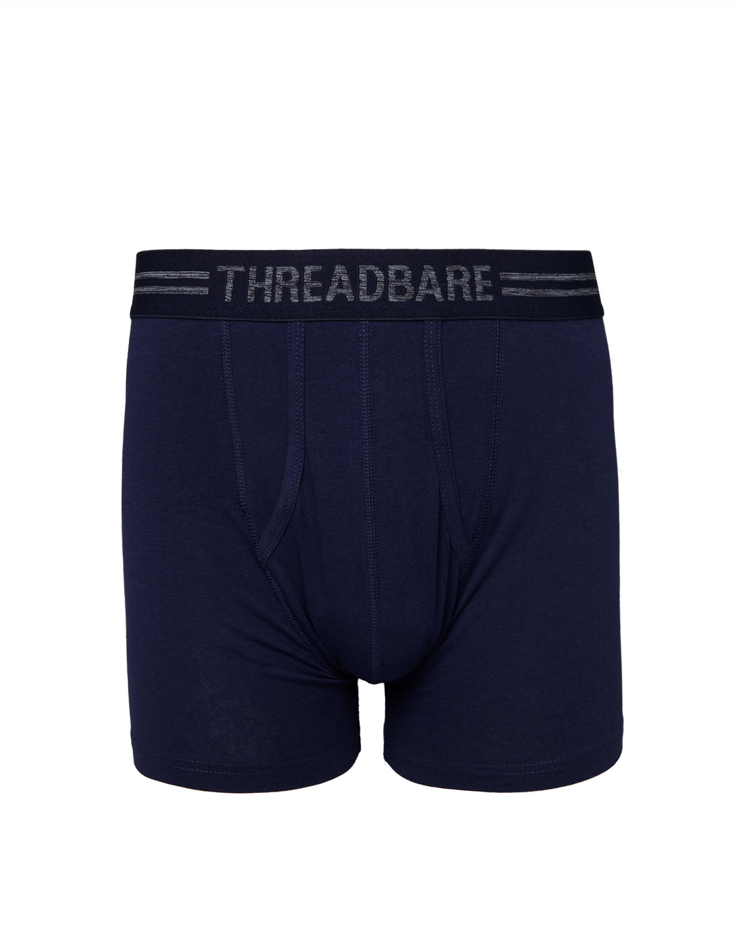 Navy & Grey Mix A-Front Trunks (5 Pack)