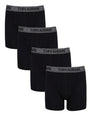 Black A-Front Trunks (4 Pack)