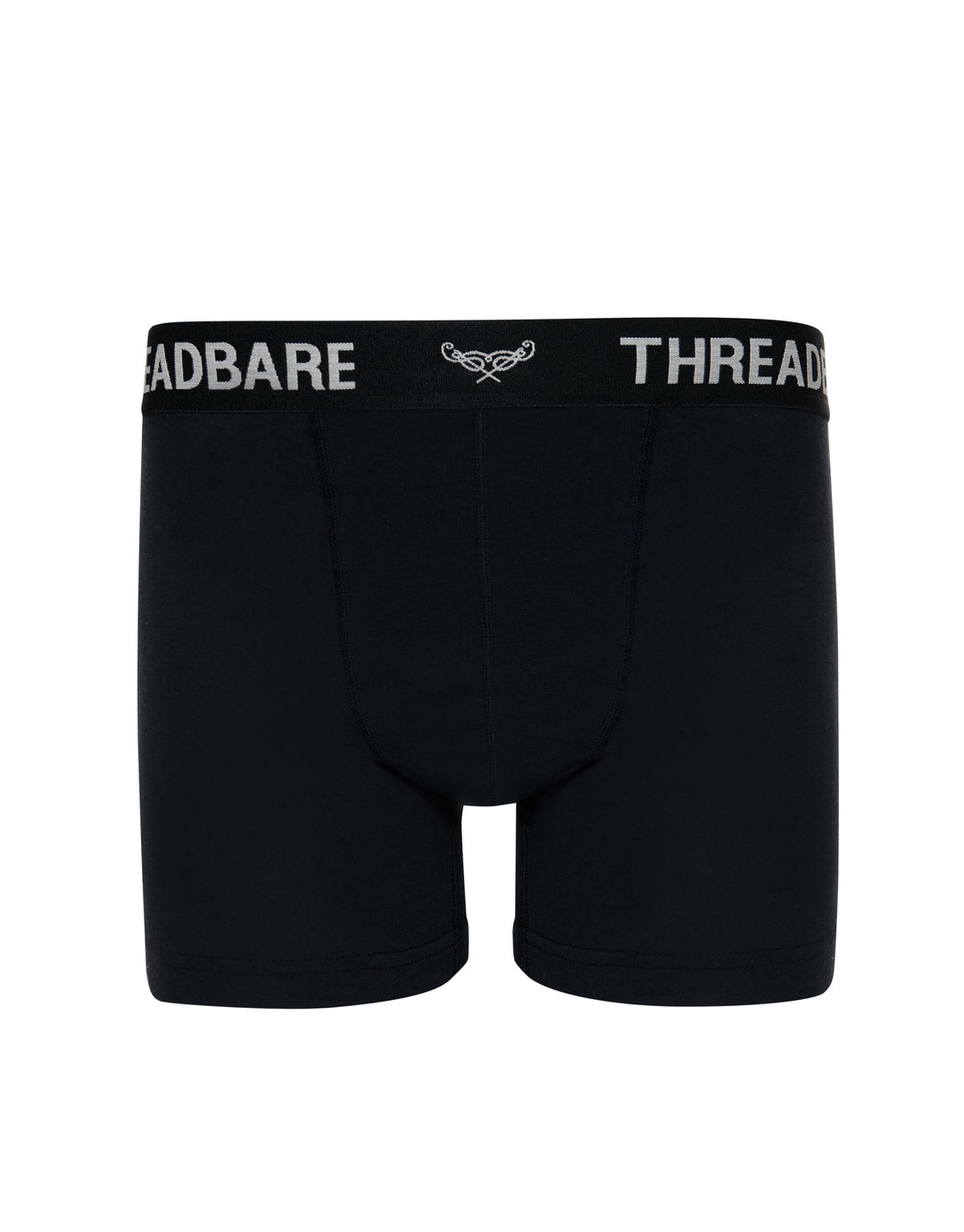 Black Hipster Fit Boxer Shorts (3 Pack)