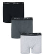 Dark Mix Hipster Fit Script Boxer Shorts (3 Pack)
