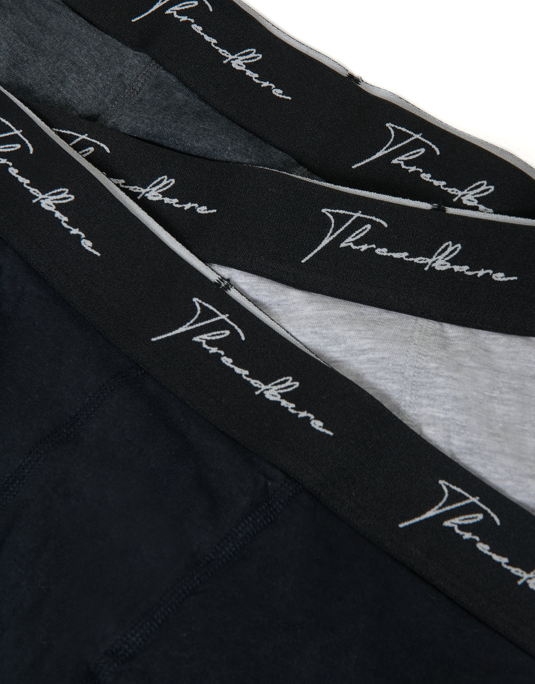 Dark Mix Hipster Fit Script Boxer Shorts (3 Pack)