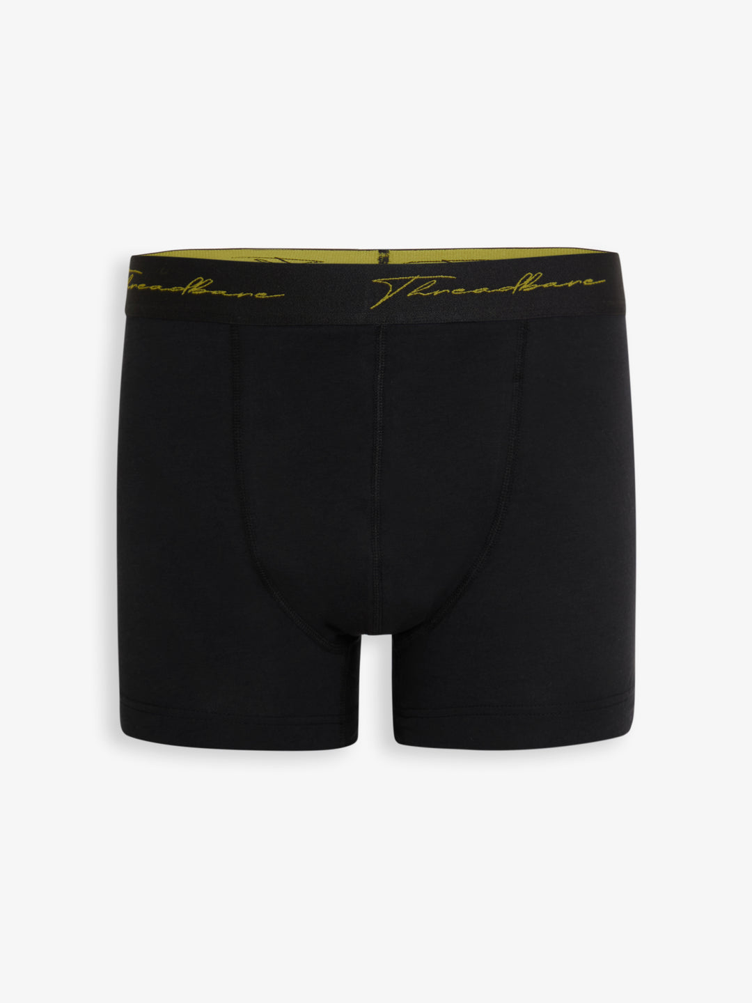 Black Hipster Fit Script Boxer Shorts (3 Pack)