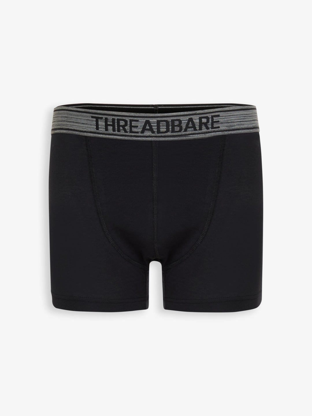 Black Hipster Fit Boxer Shorts (3 Pack)