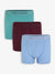 Multi Hipster Fit Boxer Shorts (3 Pack)