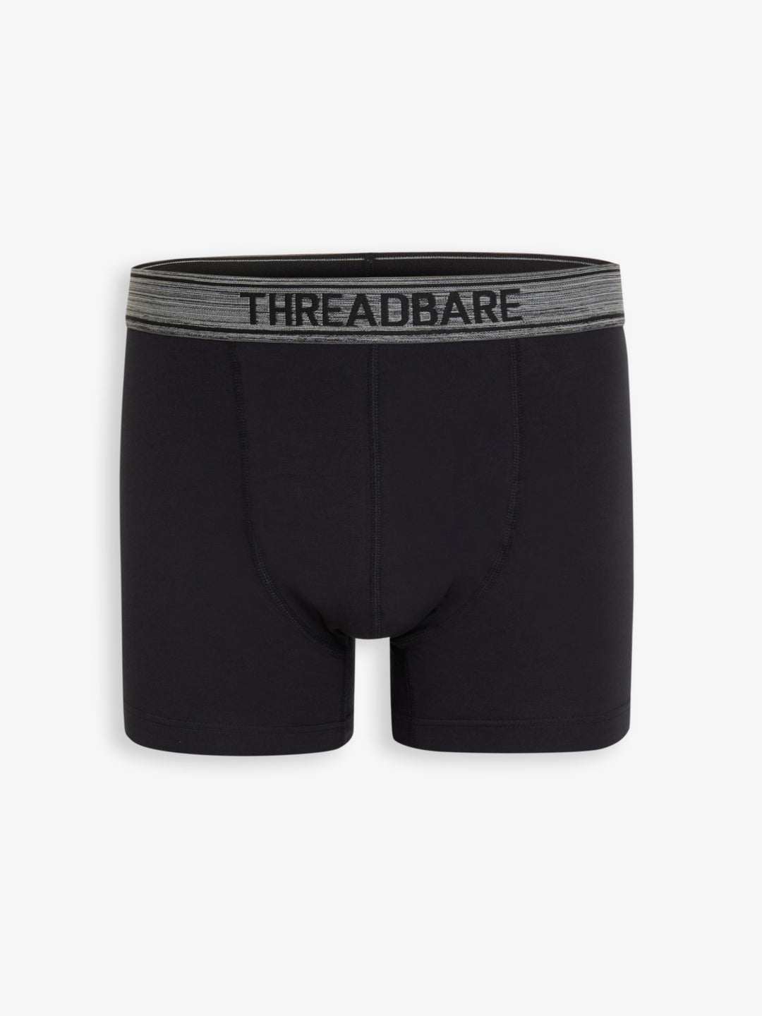 Black Hipster Fit Boxer Shorts (5 Pack)