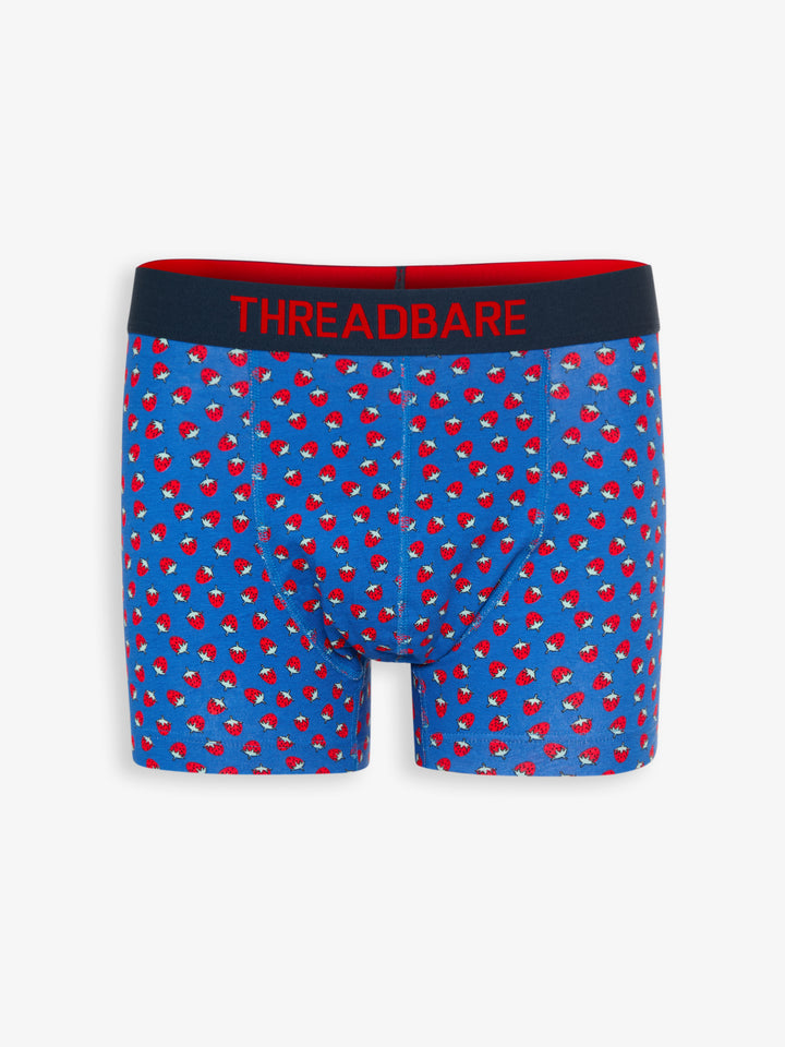 Multi Fruit Print Hipster Fit Boxer Shorts (5 Pack)