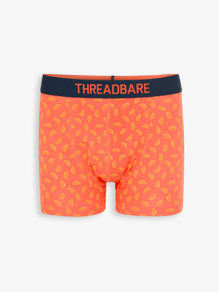 Multi Fruit Print Hipster Fit Boxer Shorts (5 Pack)