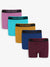 Multi Hipster Fit Boxer Shorts (5 Pack)