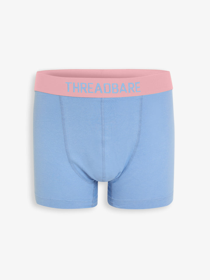 Multi Contrast Hipster Fit Boxer Shorts (7 Pack)