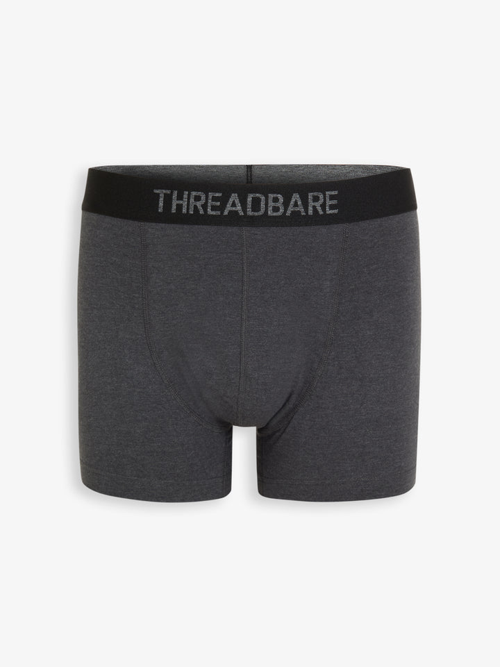 Black Printed Hipster Fit Boxer Shorts (5 Pack)