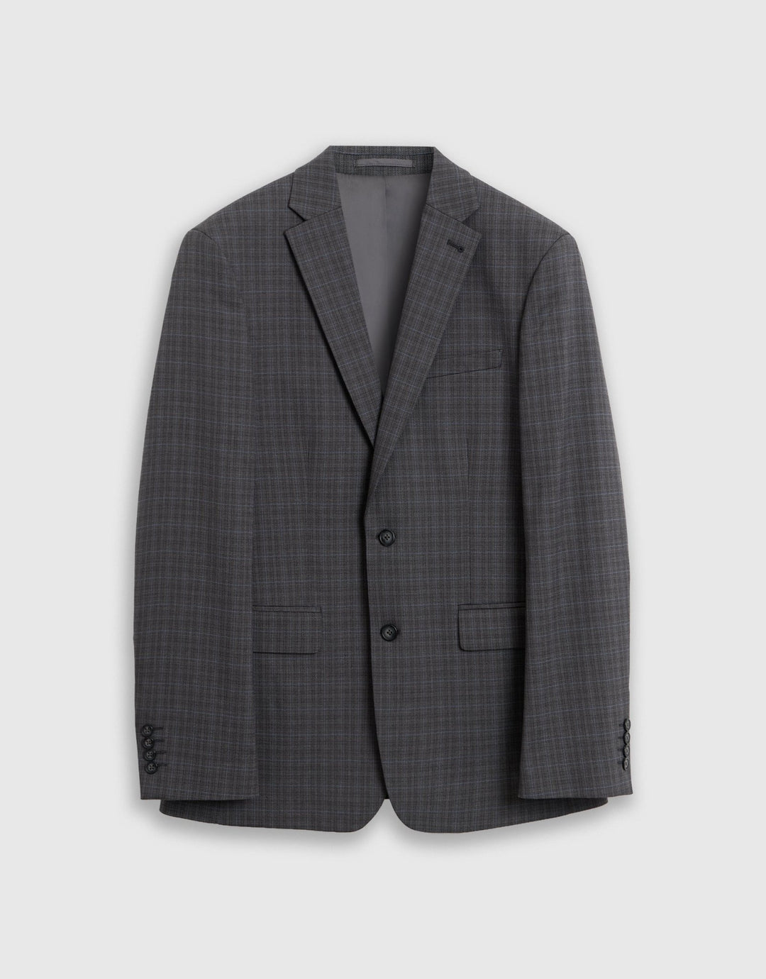 Tailored Fit Cotton Rich Blazer in Grey Check