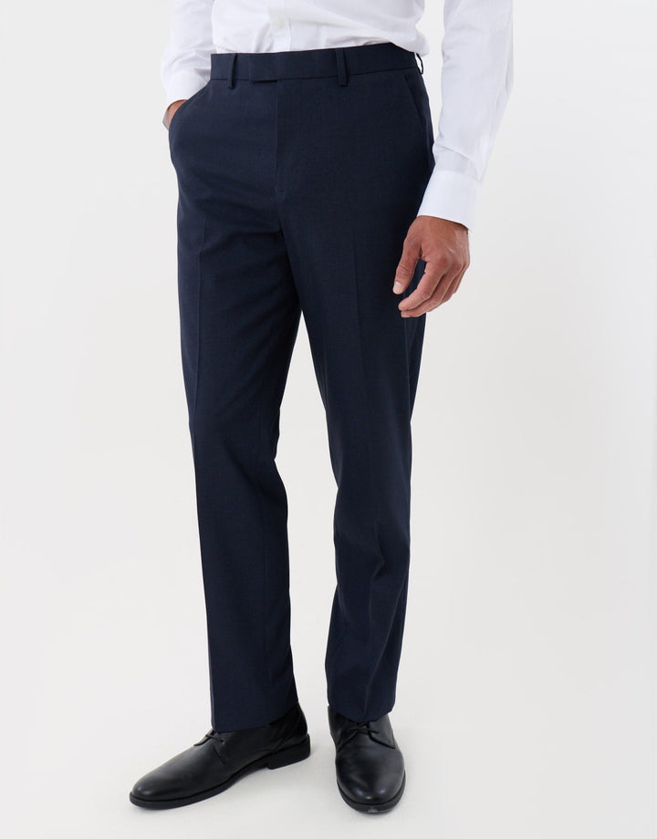 Tailored Fit Suit Trousers in Navy