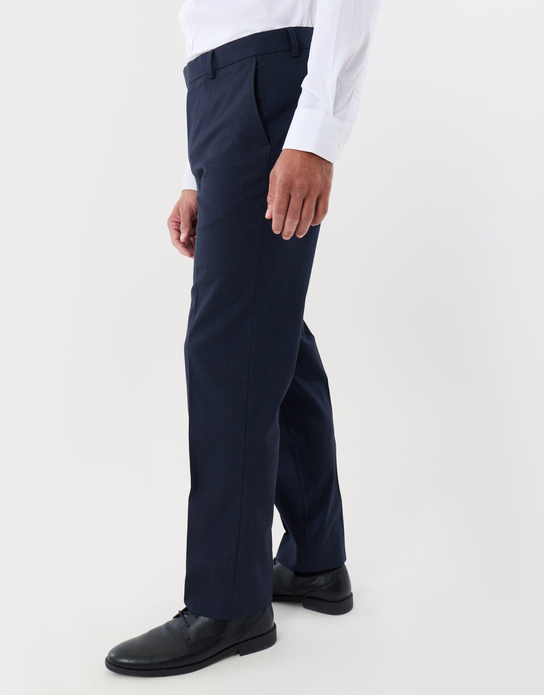 Tailored Fit Suit Trousers in Navy