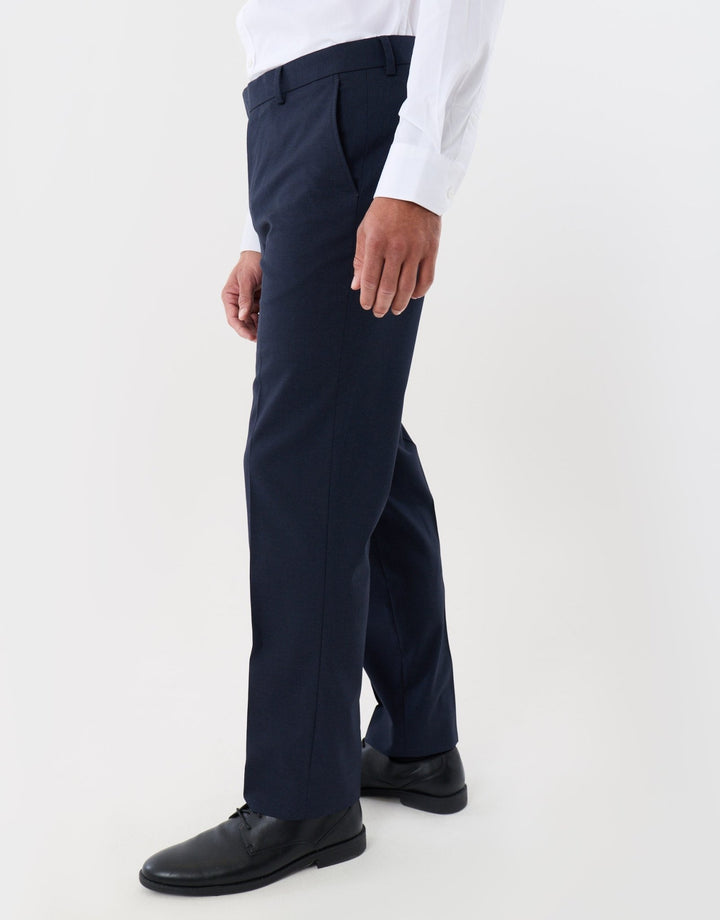 Tailored Fit Suit Trousers in Navy