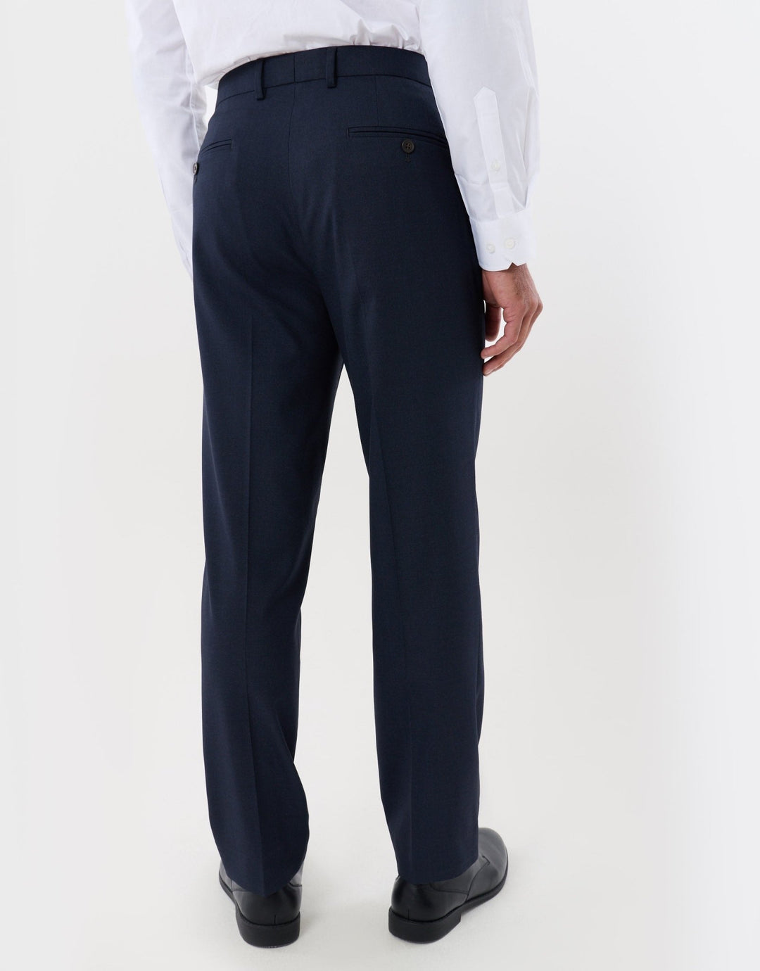 Tailored Fit Suit Trousers in Navy