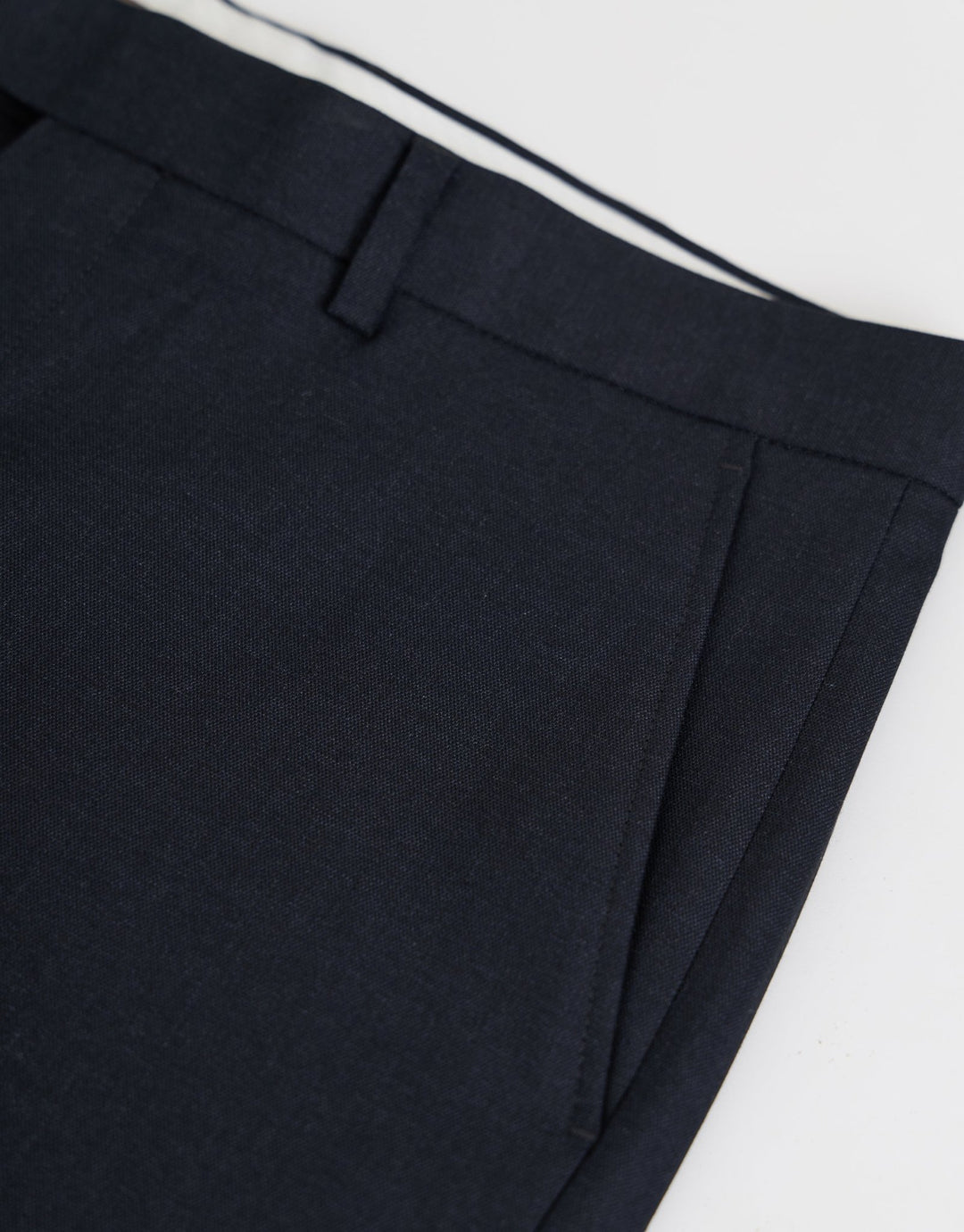Tailored Fit Suit Trousers in Navy