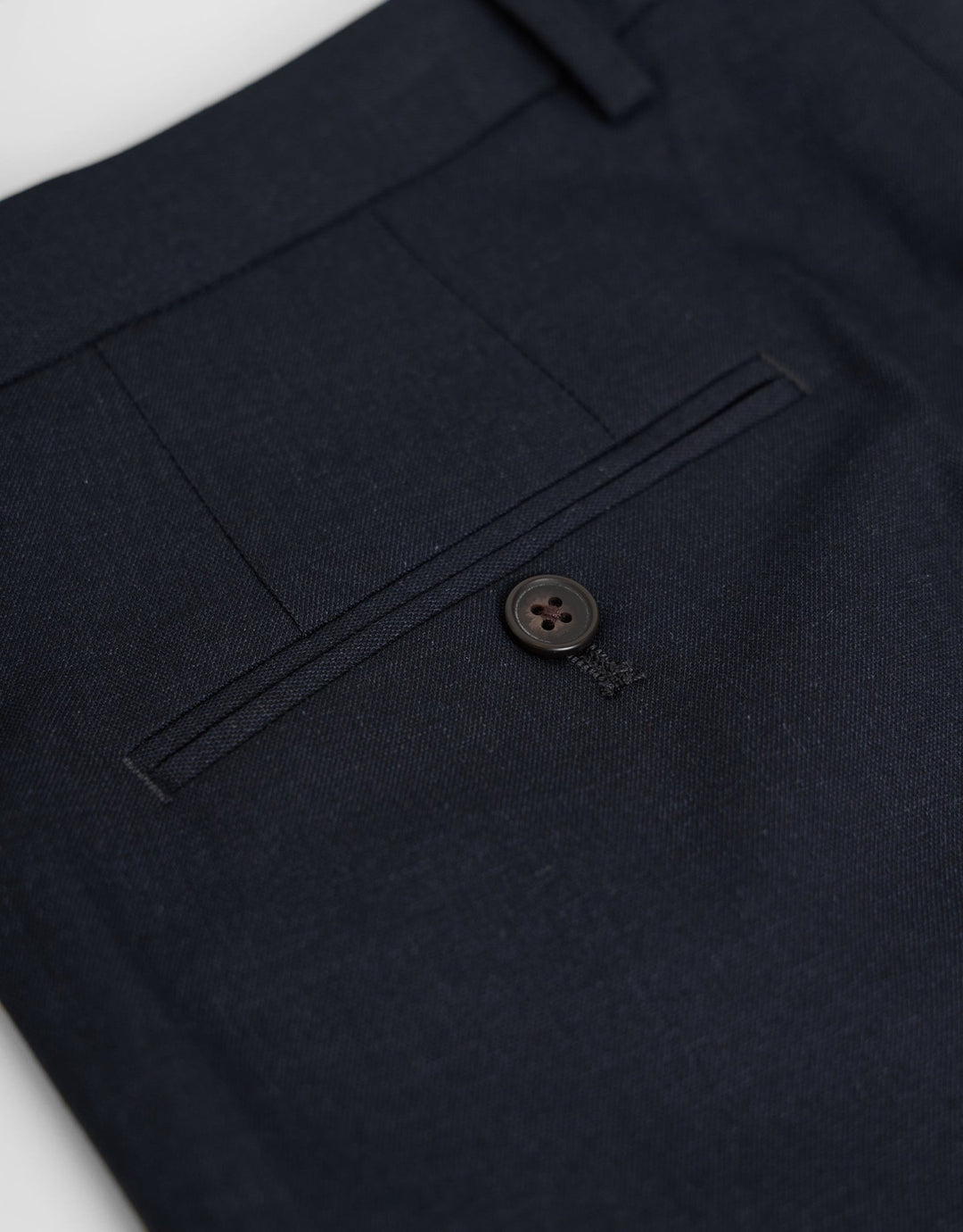 Tailored Fit Suit Trousers in Navy