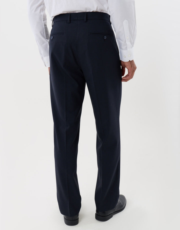 Tailored Fit Suit Trousers in Navy