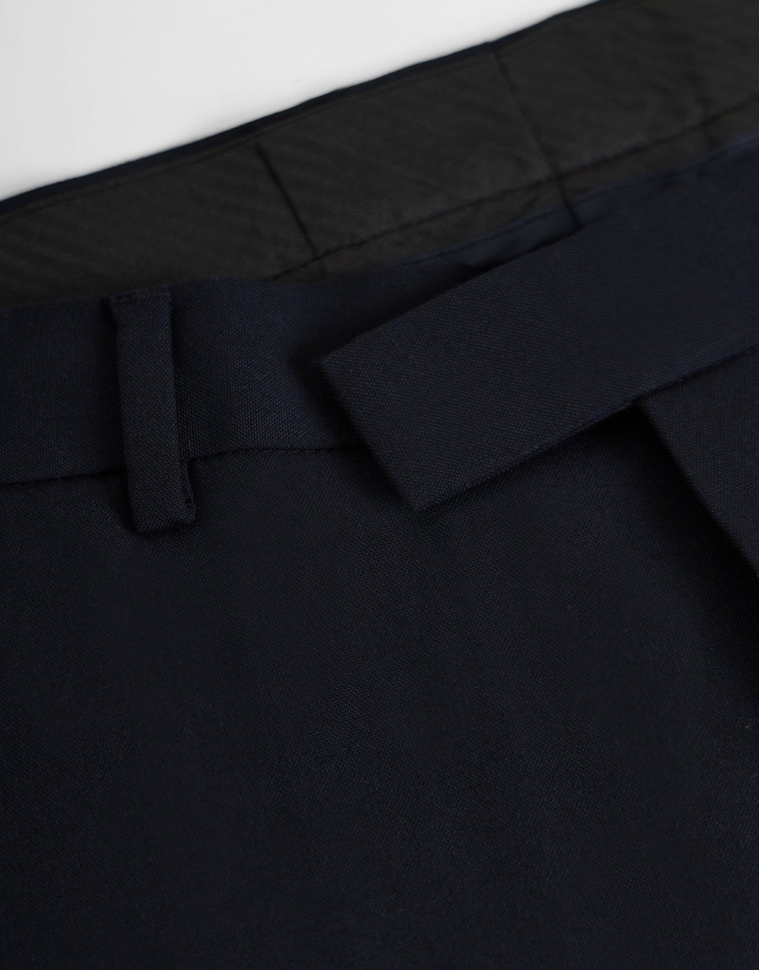 Tailored Fit Suit Trousers in Navy