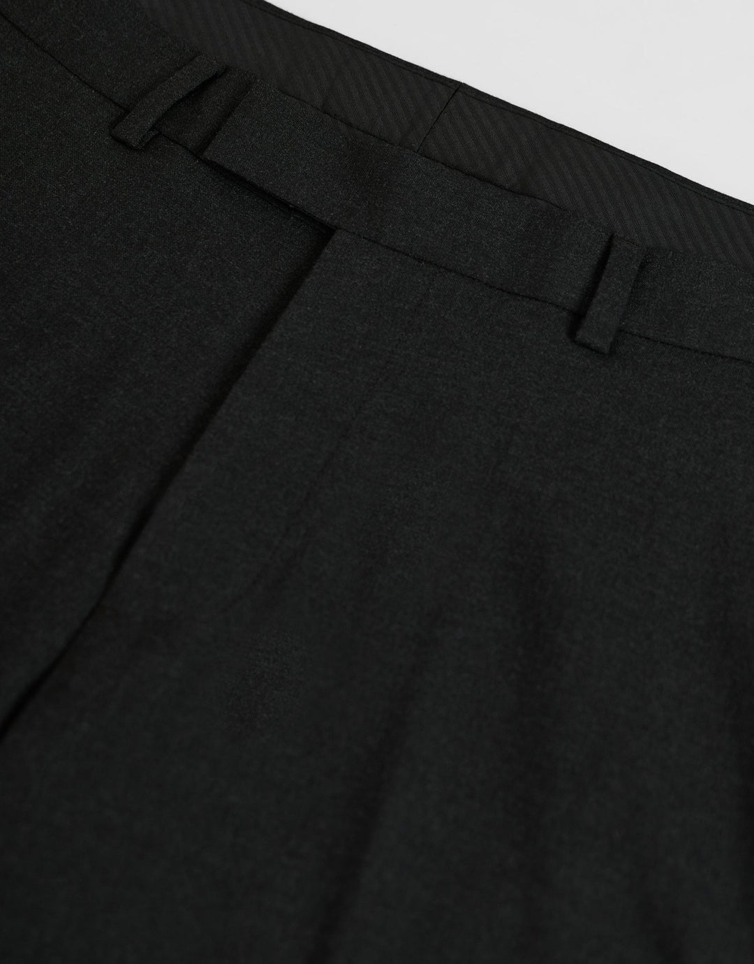 Tailored Fit Suit Trousers in Charcoal