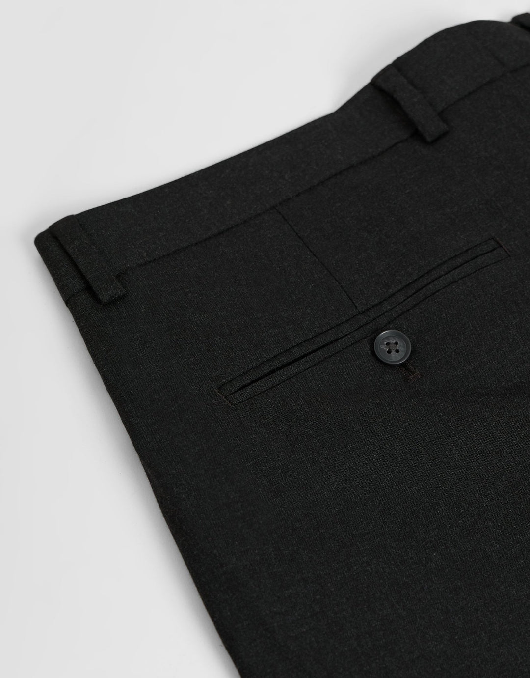 Tailored Fit Suit Trousers in Charcoal