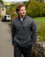 Charcoal Grey Onion Quilted Quarter Zip Fleece