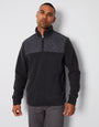 Charcoal Grey Onion Quilted Quarter Zip Fleece