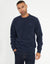 Navy Microfleece Crew Neck Sweatshirt