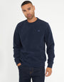 Navy Microfleece Crew Neck Sweatshirt